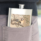 Koson Bird Chickadee Songbird Flachmann (Beispiel)