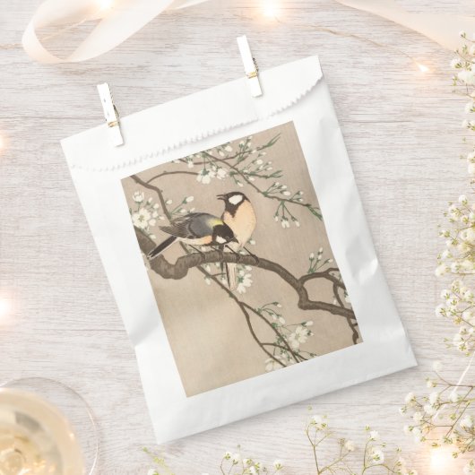 Koson Bird Chickadee Songbird Geschenktütchen (Ausgeschnitten)