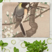 Koson Bird Chickadee Songbird Geschirrtuch (Gefaltet)