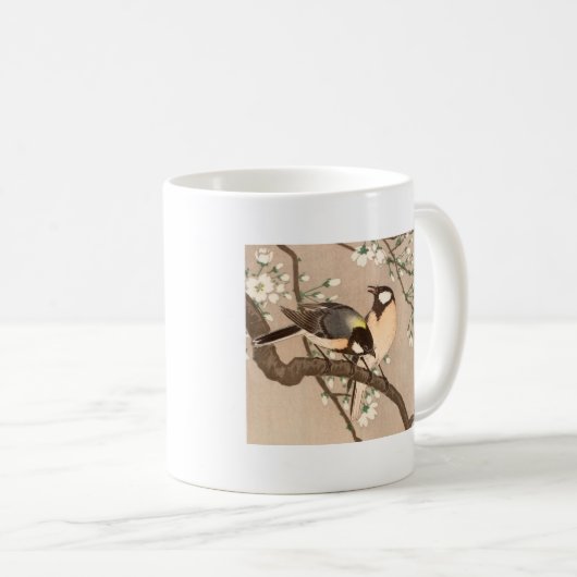 Koson Bird Chickadee Songbird Kaffeetasse (VorderseiteRechts)