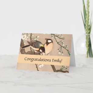 Koson Bird Chickadee Songbird Karte