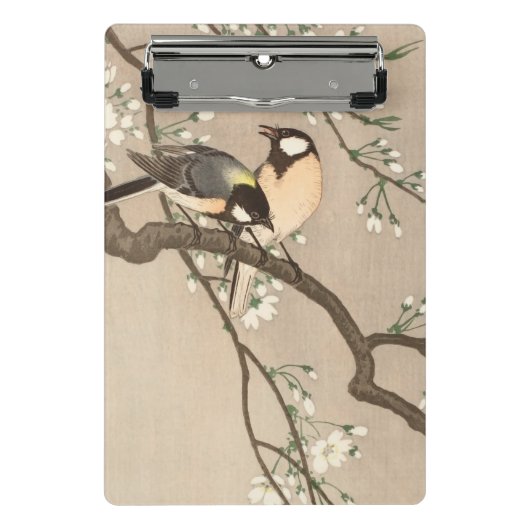 Koson Bird Chickadee Songbird Mini Klemmbrett (Vorderseite)