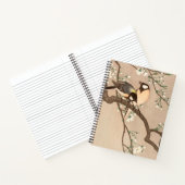 Koson Bird Chickadee Songbird Notizblock (Innenseite)