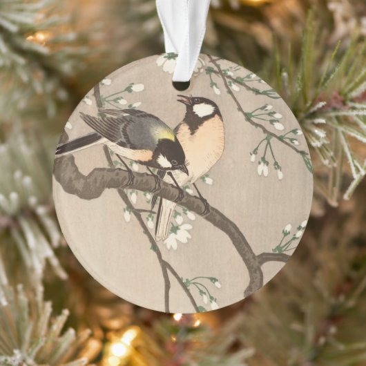 Koson Bird Chickadee Songbird Ornament (Baum)