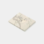 Koson Bird Chickadee Songbird Post-it Klebezettel (angewinkelt)