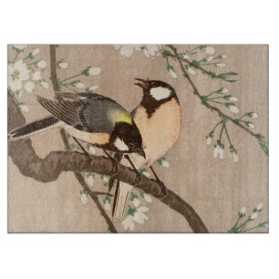 Koson Bird Chickadee Songbird Schneidebrett