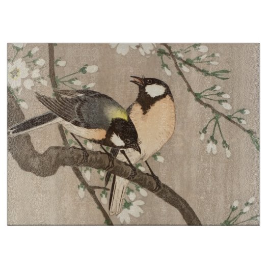 Koson Bird Chickadee Songbird Schneidebrett (Vorderseite)