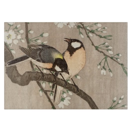 Koson Bird Chickadee Songbird Schneidebrett (Vorderseite)