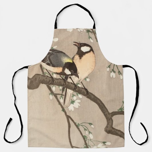 Koson Bird Chickadee Songbird Schürze (Vorderseite)