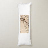 Koson Bird Chickadee Songbird Seitenschläferkissen (Rückseite (Vertikal))