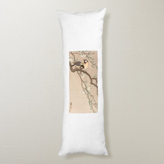 Koson Bird Chickadee Songbird Seitenschläferkissen (Rückseite (Vertikal))