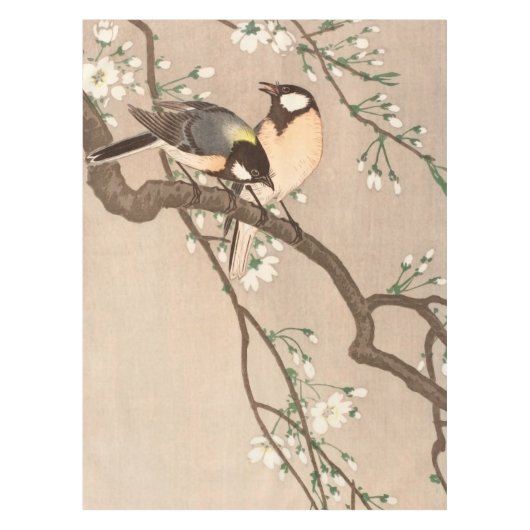 Koson Bird Chickadee Songbird Tischdecke (Vorderseite)