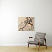 Koson Bird Chickadee Songbird Wandteppich (Beispiel (Horizontal))