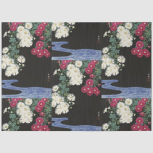 Koson Chrysanthemum Garden Japanische Blume Art Seidenpapier