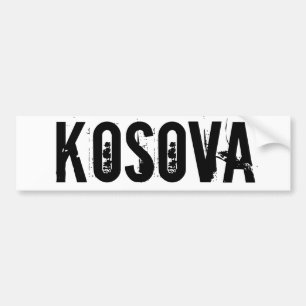 KOSOVA AUTOAUFKLEBER