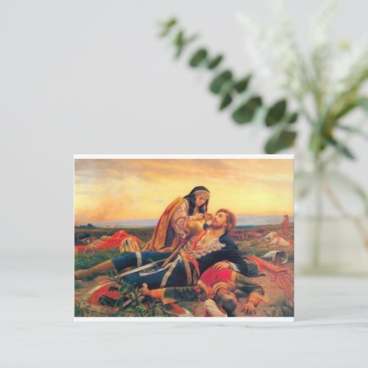 Kosovka Devojka - Uros Predic Postkarte (Stehend Vorderseite)