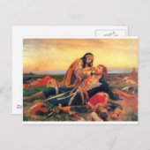 Kosovka Devojka - Uros Predic Postkarte (Vorne/Hinten)
