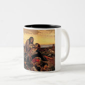 Kosovka Devojka Zweifarbige Tasse (VorderseiteRechts)