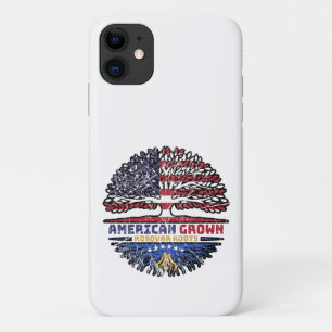 kosovo-amerikanische Tree-Roots-Flag Case-Mate iPhone Hülle