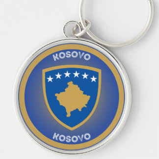Kosovo-Erbe-Emblem Schlüsselanhänger