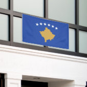 Kosovo-Flagge Banner (Äußeres Gebäude)