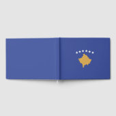 Kosovo-Flagge Gästebuch (Voll)