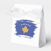 Kosovo-Flagge Geschenkschachtel (Vorderseite)