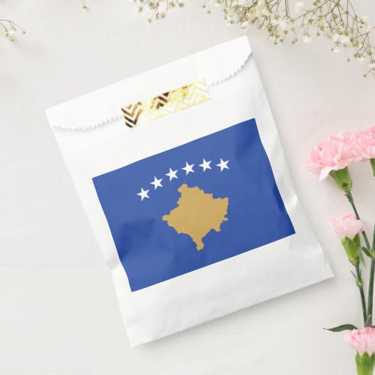 Kosovo-Flagge Geschenktütchen (Versiegelt)