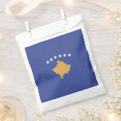 Kosovo-Flagge Geschenktütchen (Ausgeschnitten)