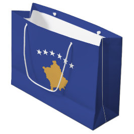 Kosovo-Flagge Große Geschenktüte