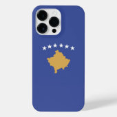 Kosovo-Flagge iPhone Hülle (Rückseite)