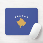 Kosovo-Flagge Mousepad (Mit Mouse)