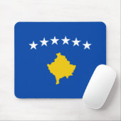 Kosovo-Flagge Mousepad (Mit Mouse)