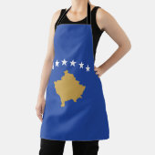 Kosovo-Flagge Schürze (InSitu)