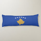 Kosovo-Flagge Seitenschläferkissen (Rückseite)