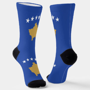 Kosovo-Flagge Socken