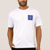 Kosovo-Flagge T-Shirt (Vorderseite)