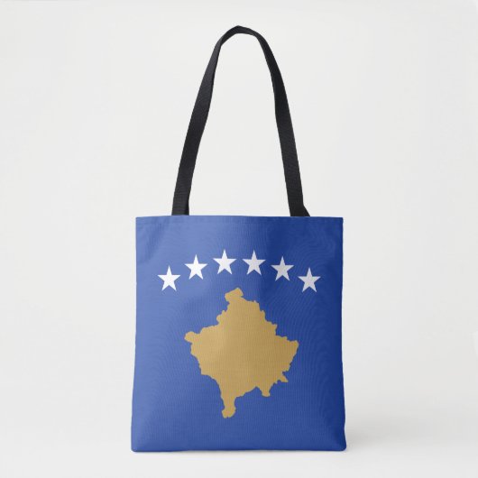 Kosovo-Flagge Tasche (Vorderseite)