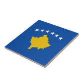Kosovo-Flaggen-Keramik-Fliese Fliese (Seite)