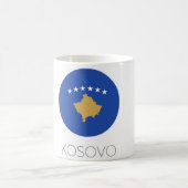 Kosovo-Flaggen-Reisebecher Kaffeetasse (Mittel)