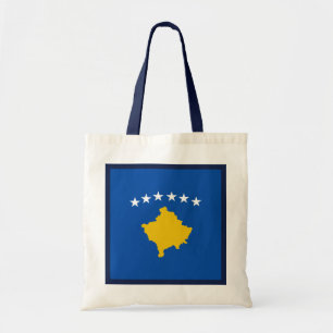 Kosovo-Flaggen-Tasche Tragetasche