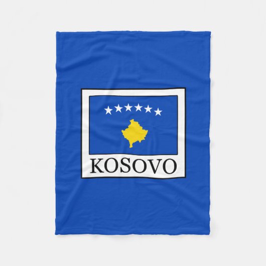 Kosovo Fleecedecke (Vorderseite)
