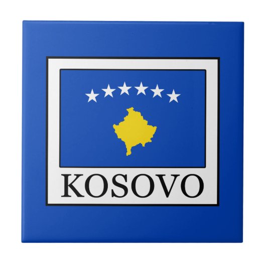 Kosovo Fliese (Vorderseite)