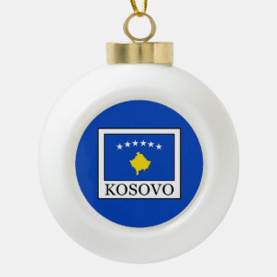 Kosovo Keramik Kugel-Ornament