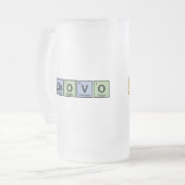 Kosovo machte von den Elementen Mattglas Bierglas (Vorderseite Links)