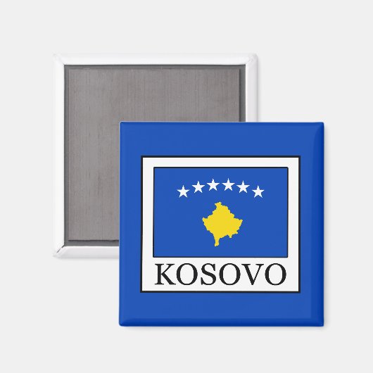 Kosovo Magnet (Vorderseite/Rückseite)