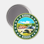 Kosovo Magnet (Vorderseite/Rückseite)