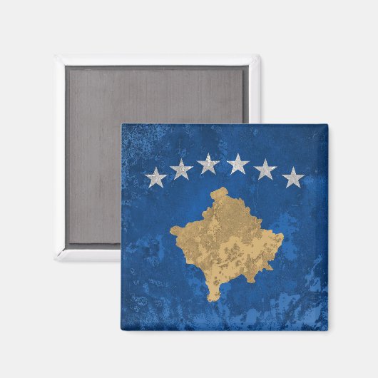 Kosovo Magnet (Vorderseite/Rückseite)