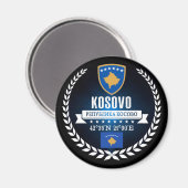 Kosovo Magnet (Vorderseite/Rückseite)