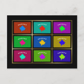 Kosovo Multihags Postkarte (Vorderseite)